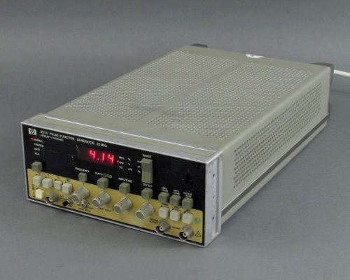 HP / Agilent 8111A Pulse / Function Pattern Wave Generator - 1Hz-20MHz FOR PARTS