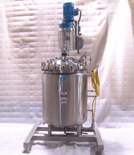 pressure reactor mixer DCI 140 gallon inconel 625 3hp agitator incoloy
