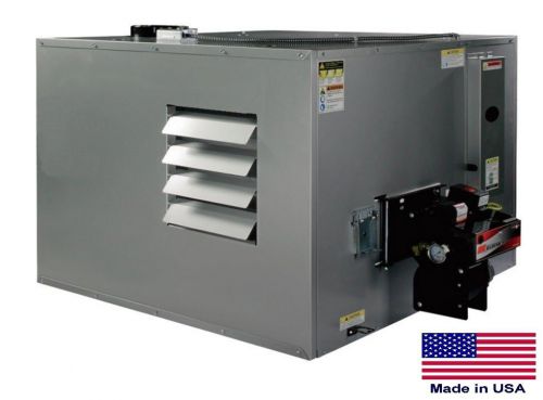 Waste oil heater commercial  ductable 300,000 btu  incl tw vent kit 215 gal tank for sale