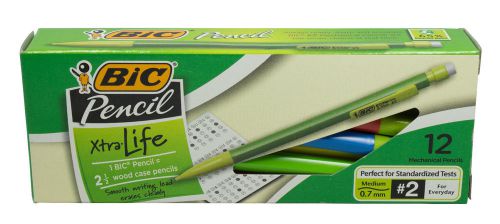 Bic Ecolutions Mechanical Pencils, Assorted Colors - 12 Per Box
