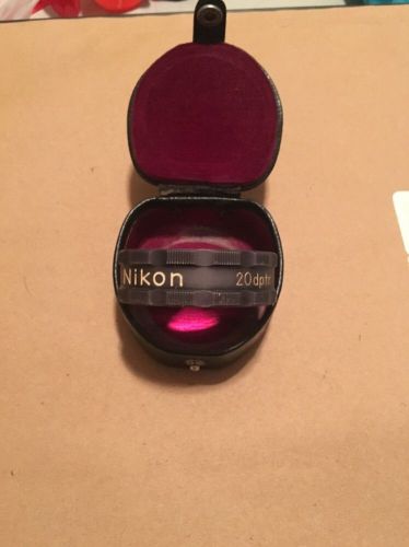 Nikon 20D Ophthalmic Lens