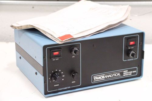 Trace Analytical RGD2 Reduction Gas Detector Analyzer Test Equipment + Manual