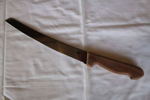 Connoisseur knife by dexter russell, super stainless scalloped bread knife for sale