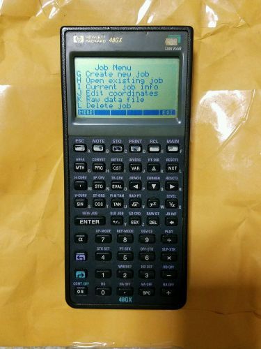 Used HP48GX Surveyor calculator