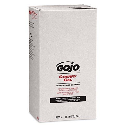 Gojo GOJO 7590-02 PRO Cherry Gel Pumice Hand Cleaner, 5000 mL (Case of 2)
