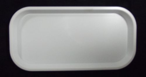 Kabi Plastic long, thin, White Catering Tray KB7