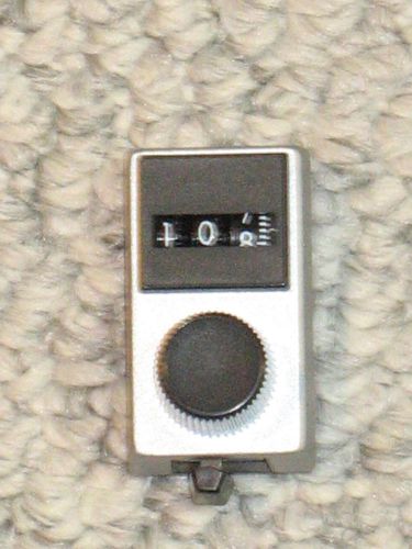 Spectrol Model 15 Multidial Adjusting Knob with dial Potentiometer, Multi-turn