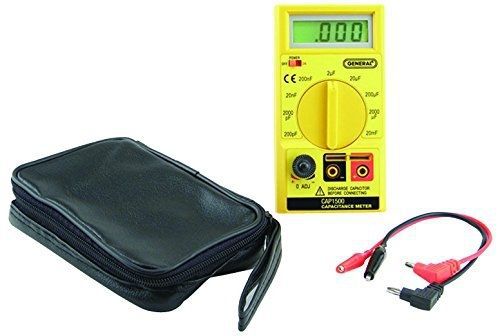 General Tools CAP1500 Automatic Digital Wide Range Capacitor Tester