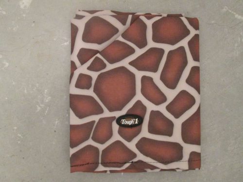 Tough-1 600 denier waterproof poly sheep blanket w/ mesh giraffe print --lg 36&#034; for sale