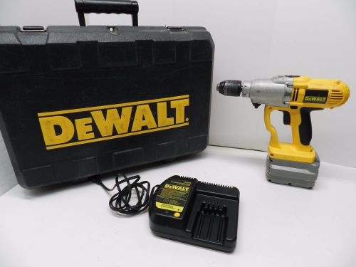 Dewalt DW006 24 Volt Heavy Duty 1/2-Inch Hammerdrill w/Charger and New battery