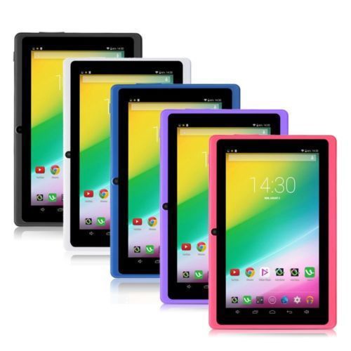 Irulu tablet pc multi-color 7 inch google android 4.4 quad core 8gb/16gb pad for sale