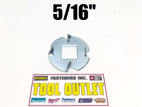 (Qty 100) 5/16&#034; Anti-Turn Washers Square Shouldered Fasteners / Carriage Bolts