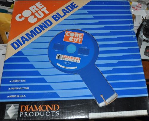 Core Cut Diamond Products blade.14x125 G455WTM for green/Asphalt.New.