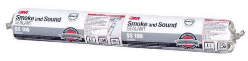 3M (SS-100-20oz) Smoke and Sound Sealant SS 100, White, 20 fl. oz., Sausage