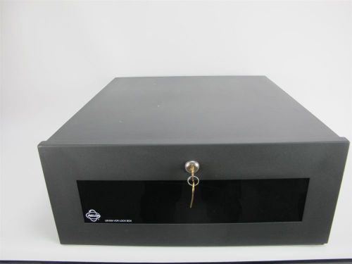 Pelco LB1000 VCR Lock Box Security Cabinet w/Keys