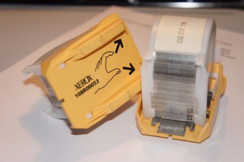 Set of2 Xerox 108R00053 5,000Count Staple Cartridges 10kTotal NoRe$erve N/C Ship