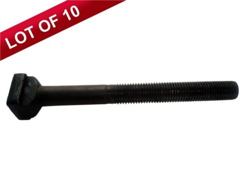 Pack of 10pcs t- slot bolt thread size m16 length 160mm for  black oxidized fin for sale