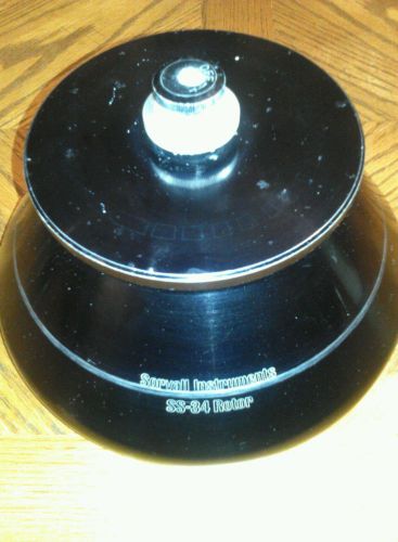 Sorvall SS-34 Centrifuge Rotor 8 Place Fixed Angle w Lid