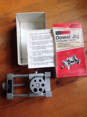Sears Craftsman JIG NO. 9_ 4186 with INSTRUCTIONS IN Box, MADE IN U.S.A.