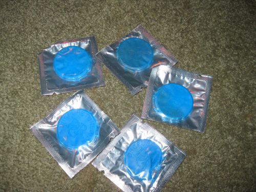 Lot of 5 DRG SafeSeal Diaphragm Covers-Stethoscope-Antimicrobial,Soft...New Seal