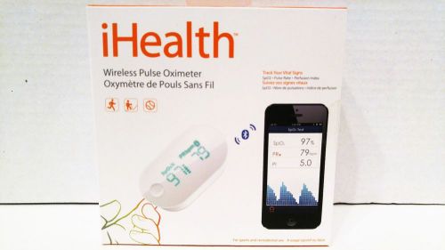 New iHealth Wireless Pulse Oximeter Track Your Vital Signs Apple