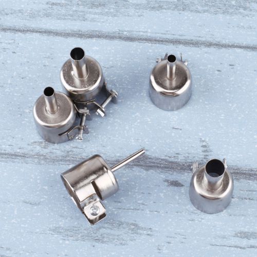 5pcs bga nozzle for 850 852d 898 858 soldering station hot air stations gun for sale