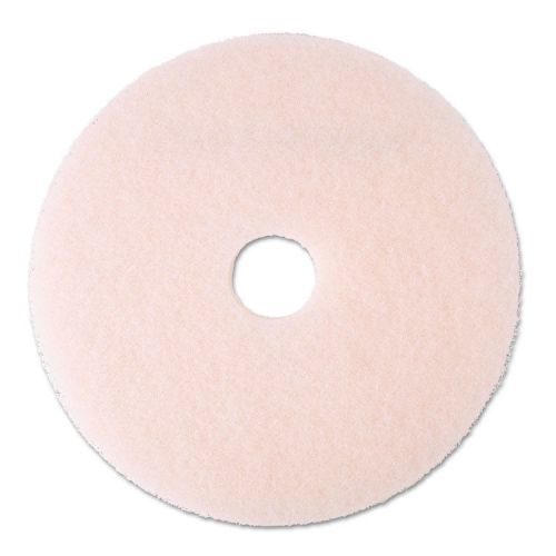 &#034;3M Eraser Burnish Floor Pad 3600, 20&#034;&#034;, Pink, 5/carton&#034;
