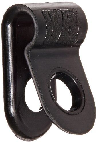 Nsi standard duty nylon cable clamp, 0.125&#034; diameter, 0.378&#034; width, black for sale
