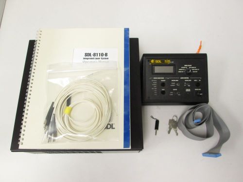 Spectra diode labs sdl 8110-b integrated laser system w/ diagnostic unit 10w out for sale