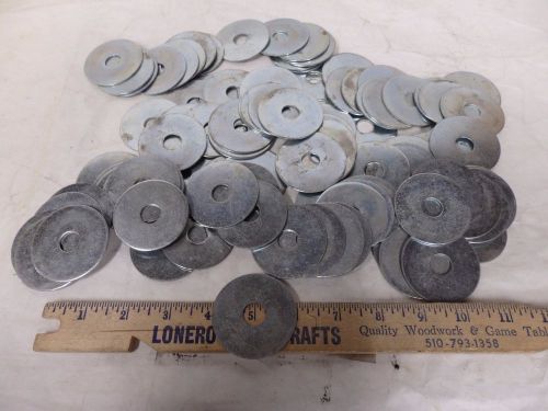 Lot of 99 Fender Washer 2&#034; Outer Diameter 0.520&#034; Inner D  0.0625&#034; Thick (A6)