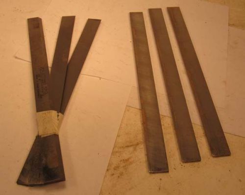 2 SETS OF DELTA 8&#034; JOINTER KNIVES - ROUGHLY 5/8&#034; WIDE