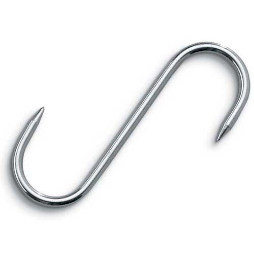 Stainless Steel S Meat Hook, Extra Heavy Duty Size 11-3/4&#034; (1/2&#034; Thick)