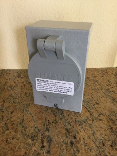 Reliance 30A 125/250V Inlet Box