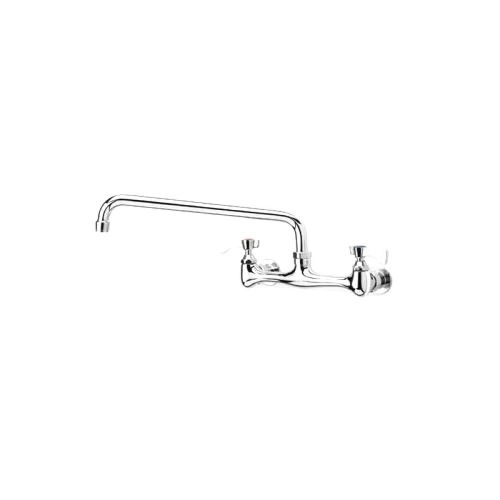 Krowne 12-812l 8&#034; faucet commercial wall mount with 12 inch spout, centers 14112 for sale
