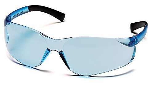 Pyramex Ztek Safety Eyewear, Infinity Blue Lens With Infinity Blue Frame
