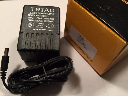 Triad Magnetics WAU12-2000 AC Adapter