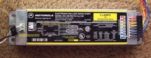 Motorola electronic ballast m1-pd-t8-5c-b-277, 1 lamp t-8 dimming 277 volts for sale