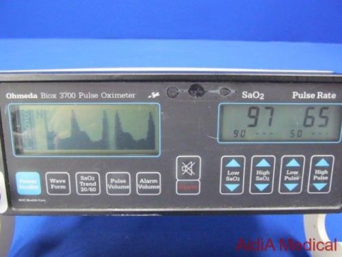 Ohmeda biox 3700 pulse oximeter * good condition for sale