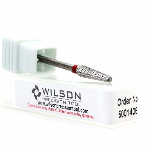 Wilson USA Carbide Cutter Tungsten HP Drill Bit Dental Nail Fine Rotary Cone