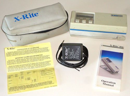 X-Rite Model 408 Densitometer ~ Previously Owned ~ Good Condition