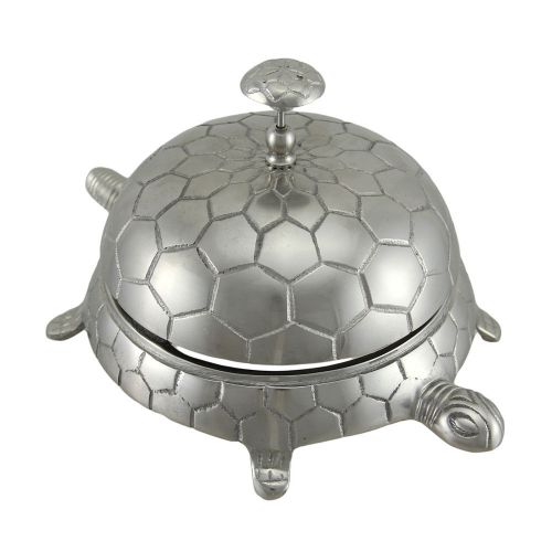 Turtle Shaped Chrome Plated Desk Call Bell