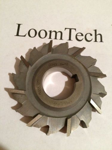 New Stagger Tooth Side Milling Cutter 3 X 7/16 X 1 HS Comol