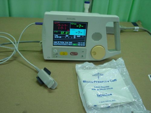 Philips C1 Patient Monitor with temp NIBP SpO2