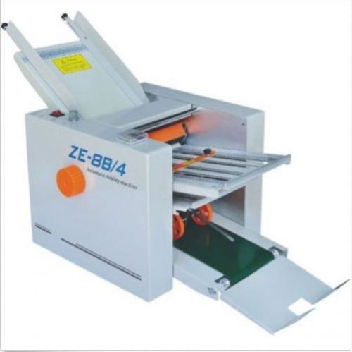 310*700 mm paper 4 folding plates auto folding machine ze-8b/4 for sale
