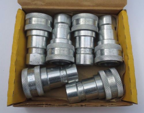 Parker 60 series quick disconnect coupling h3-62 new lot of (6). for sale