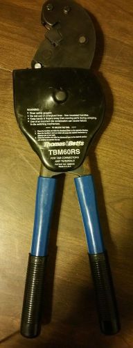 Used thomas &amp; betts tbm60rs ratchet crimping tool fast free shipping guaranteed for sale