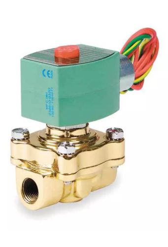 Red hat 8222g095 steam solenoid valve, 3/4 in., nc, brass for sale