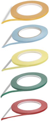 Blue masking tape, also called draping tape or flagging tape, 1/4&#034;, 60 yards usa for sale