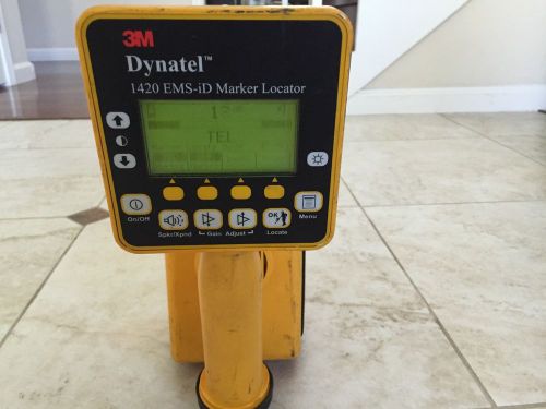 3M DYNATEL 1420 EMS-iD MARKER LOCATOR Underground Locator Electronic
