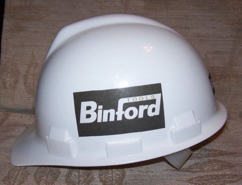 NEW Sperian Construction Hard Hat with Binford Tool Logo